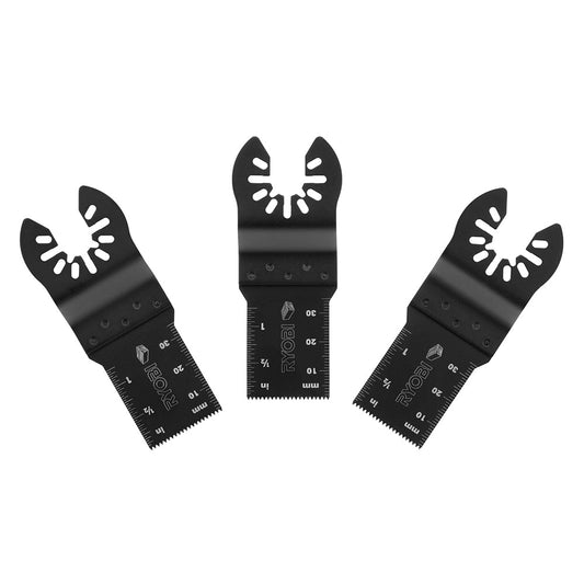 3 PC. Wood Plunge Blade Set RYOBI Tools