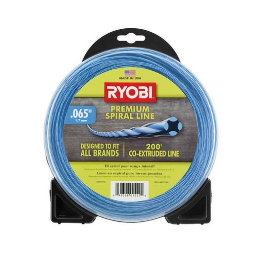 .065 SPIRAL TRIMMER LINE (200 FT.) RYOBI Tools