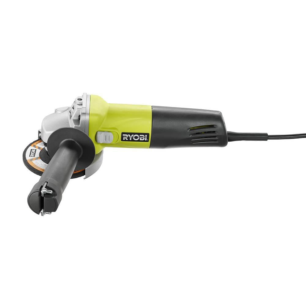 5.5 Amp Corded 4-1/2" Angle Grinder RYOBI Tools