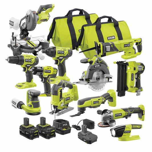 18V ONE+ 12-TOOL COMBO KIT RYOBI Tools
