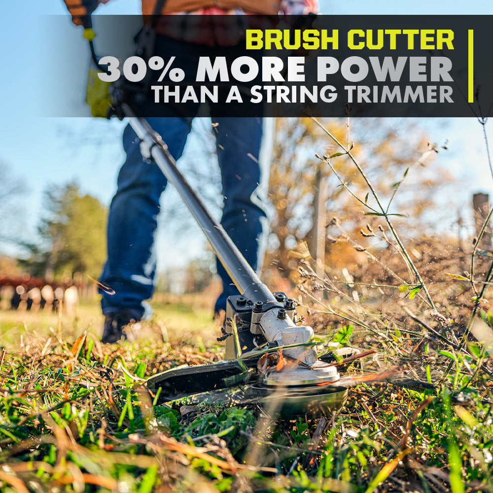 40V HP Brushless Brush Cutter/String Trimmer RYOBI Tools