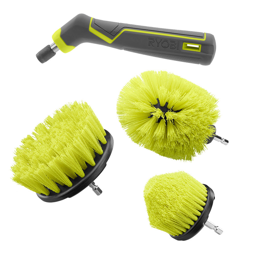 4 PC. MULTI-PURPOSE CLEANING KIT RYOBI Tools