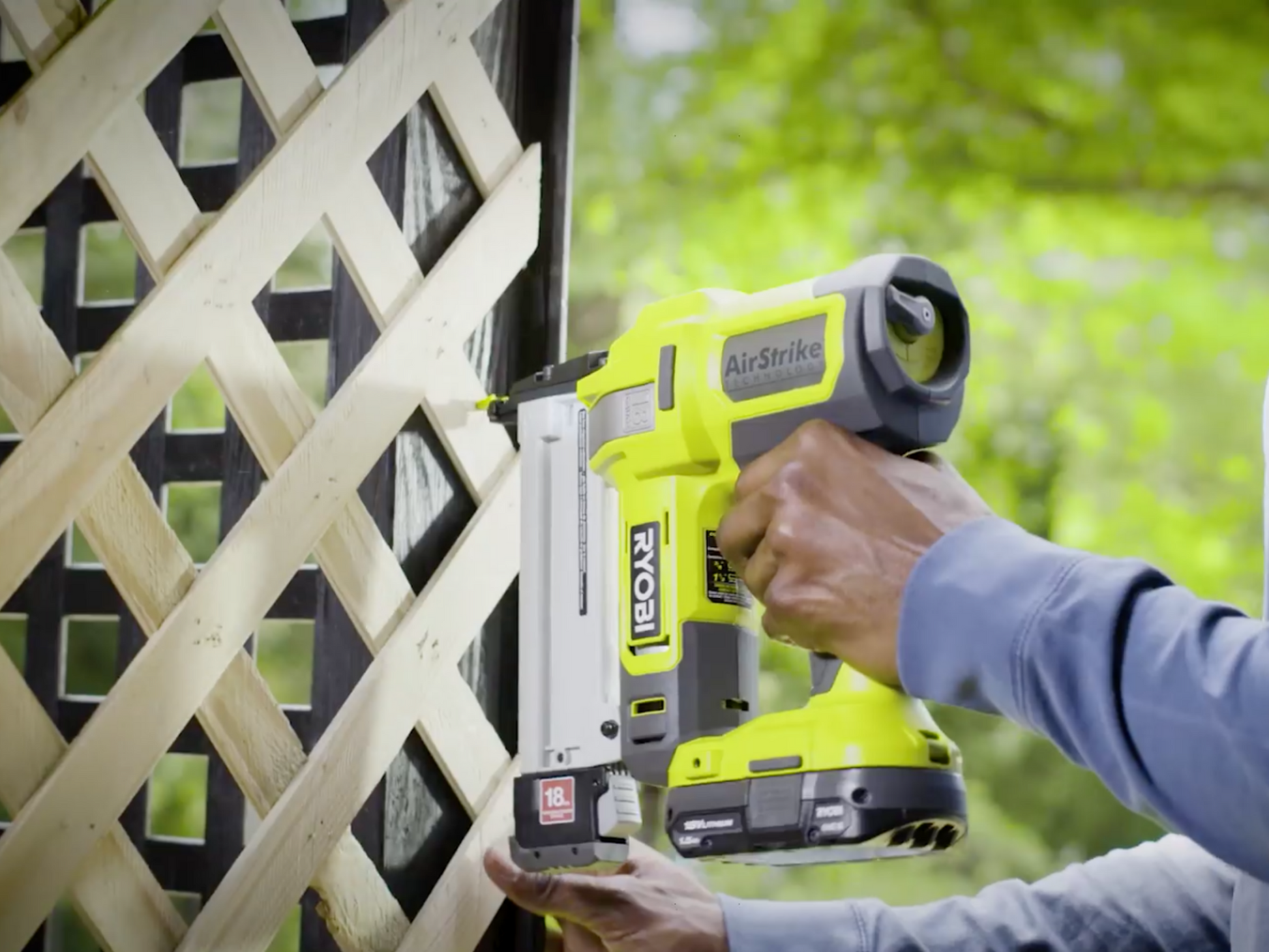 18V ONE+ AIRSTRIKE 18GA NARROW CROWN STAPLER Image 6