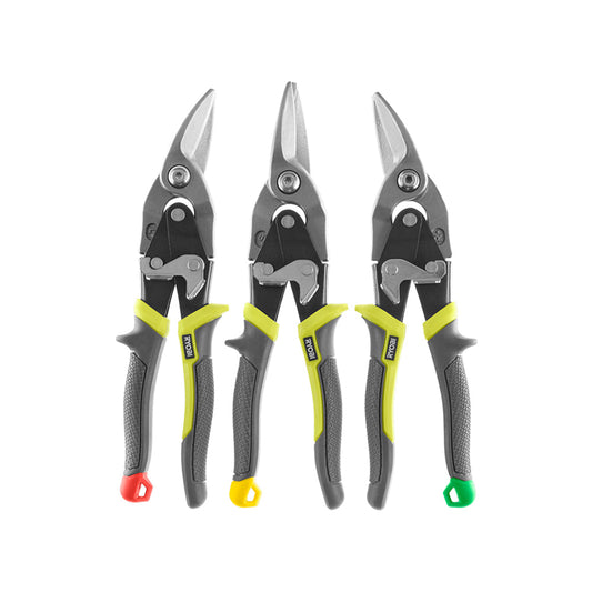 3 PC. Heavy Duty Aviation Snips Image 1