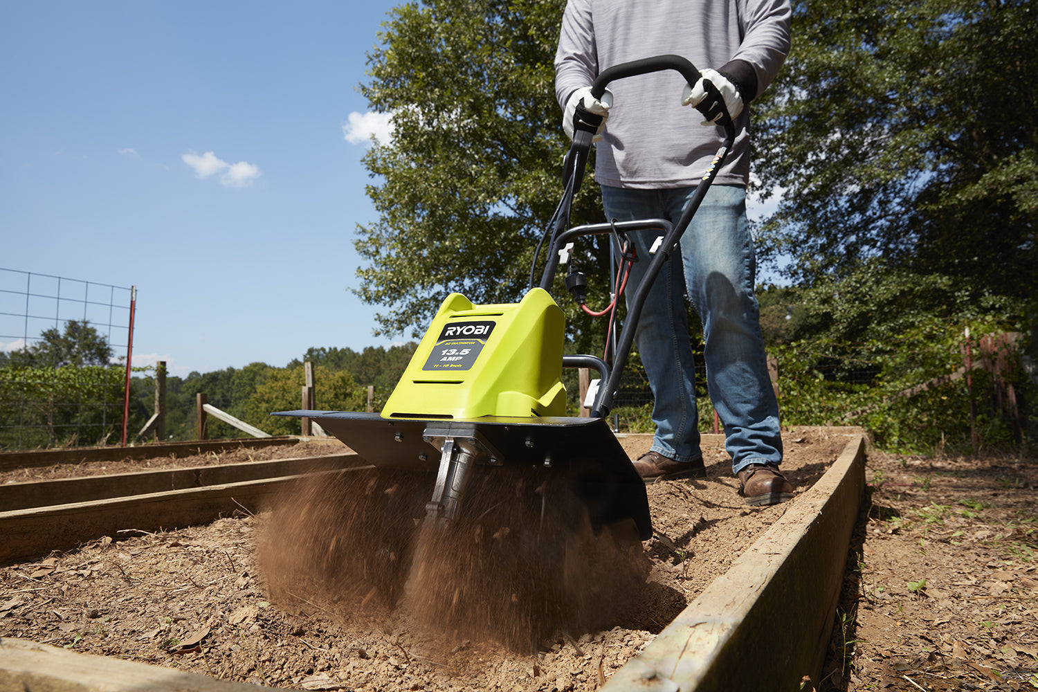 13.5 Amp 16" Electric Cultivator Image 6