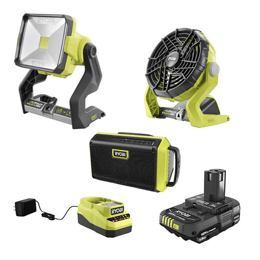 18V ONE+ FULL SIZE CAMPER'S KIT RYOBI Tools