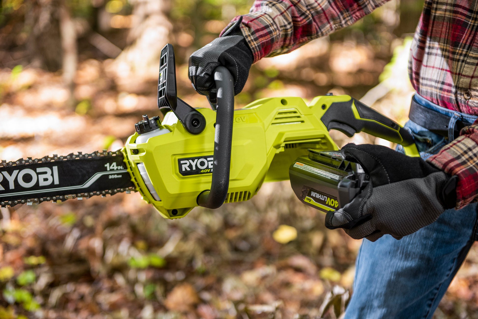 40V HP BRUSHLESS 14" CHAINSAW Image 8