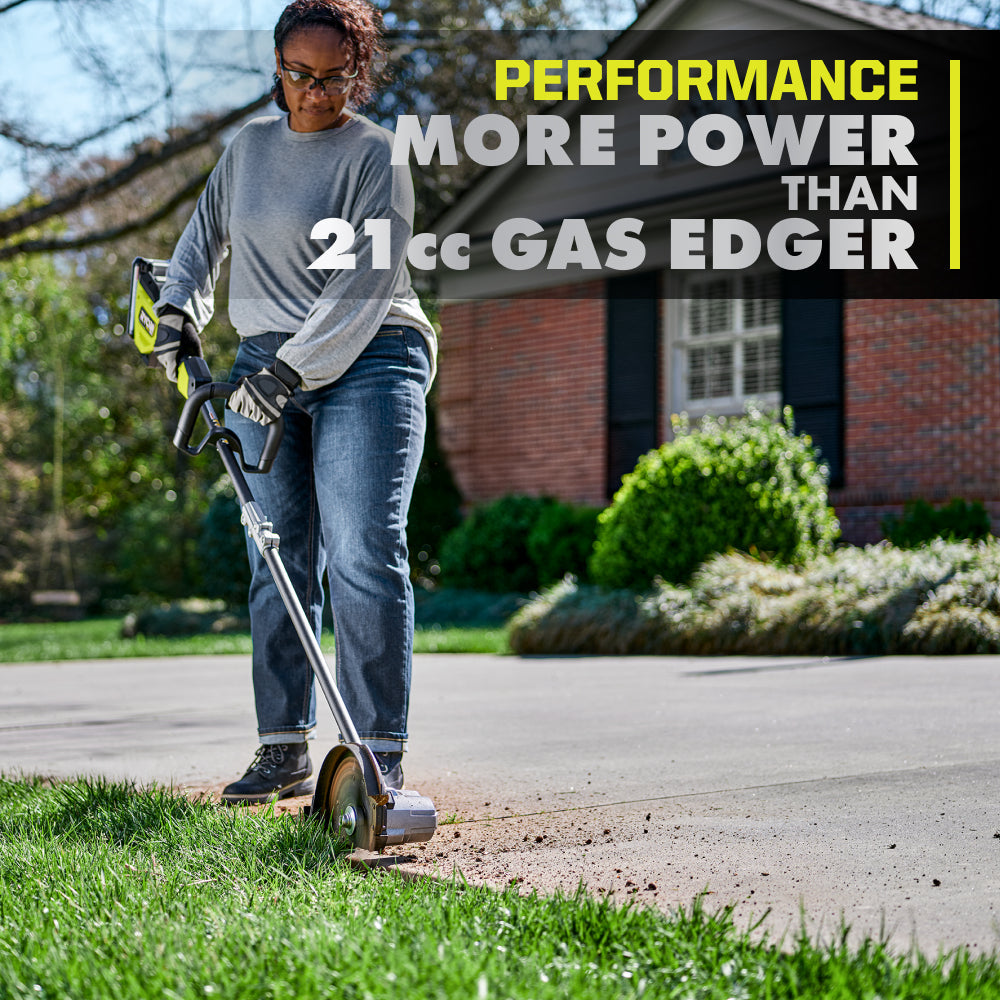 40V HP Brushless Edger Kit RYOBI Tools