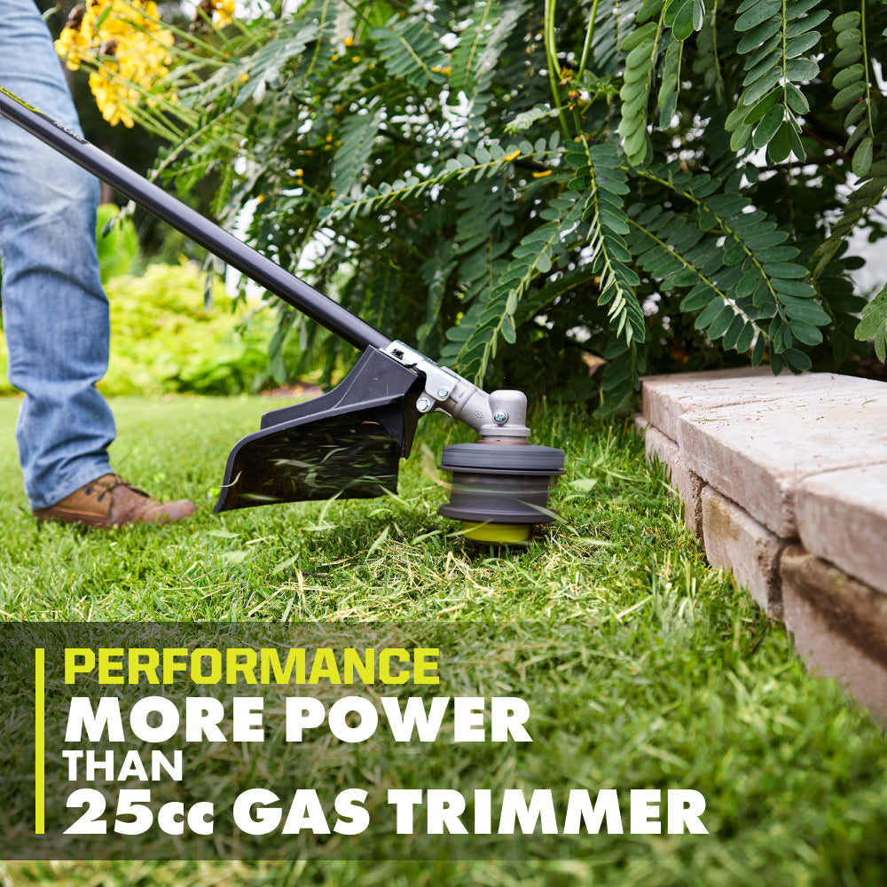 40V 15" Attachment Capable String Trimmer Kit RYOBI Tools