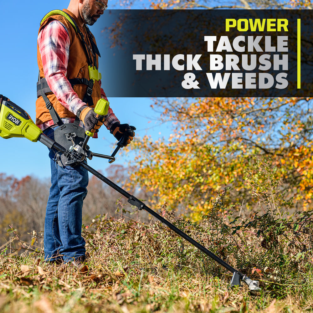 40V HP Brushless Brush Cutter/String Trimmer RYOBI Tools