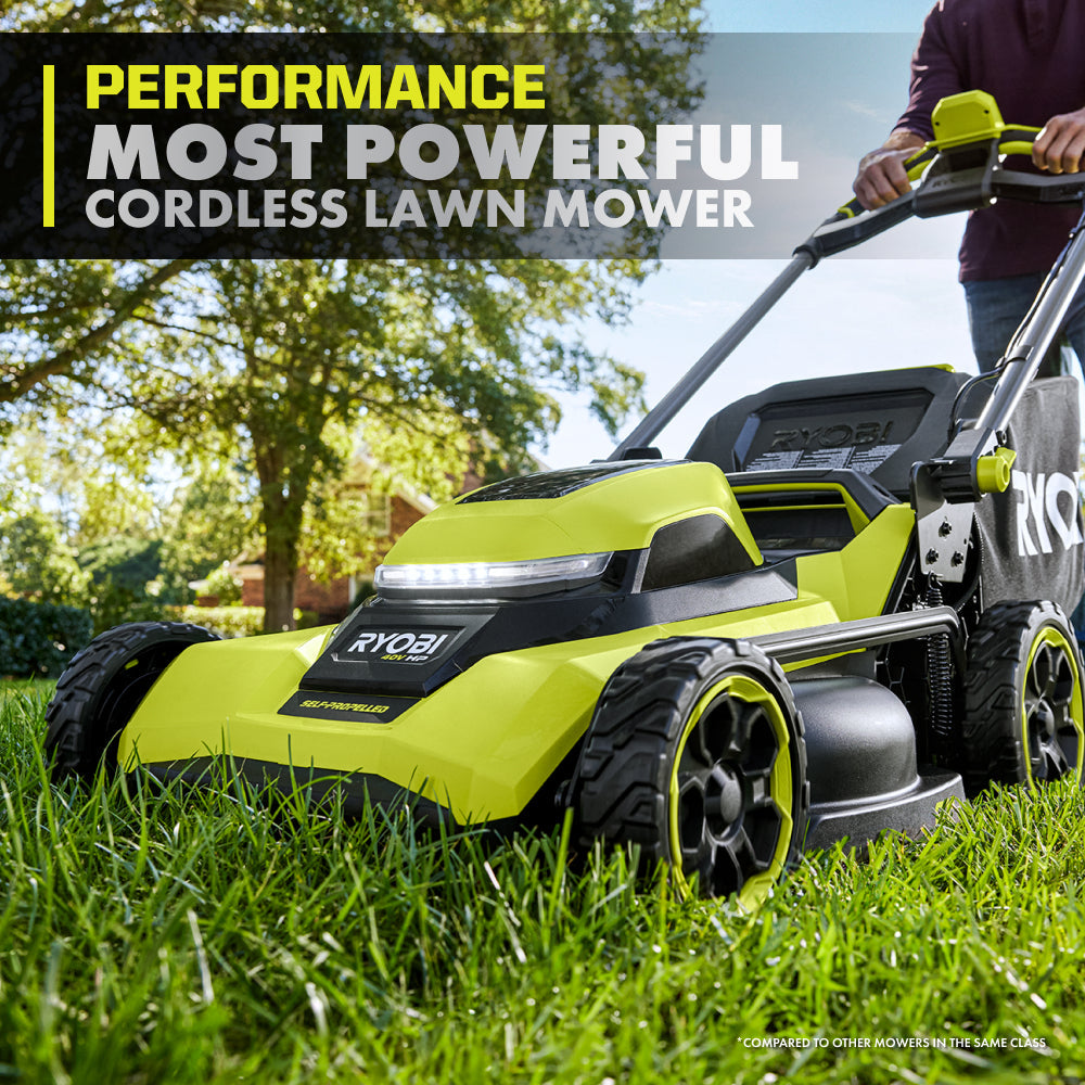 40V HP BRUSHLESS 21" SELF-PROPELLED MOWER KIT RYOBI Tools
