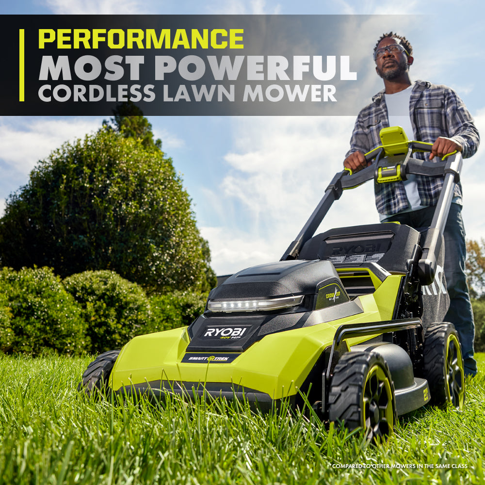 40V HP BRUSHLESS 21" SELF-PROPELLED MULTI-BLADE MOWER KIT RYOBI Tools