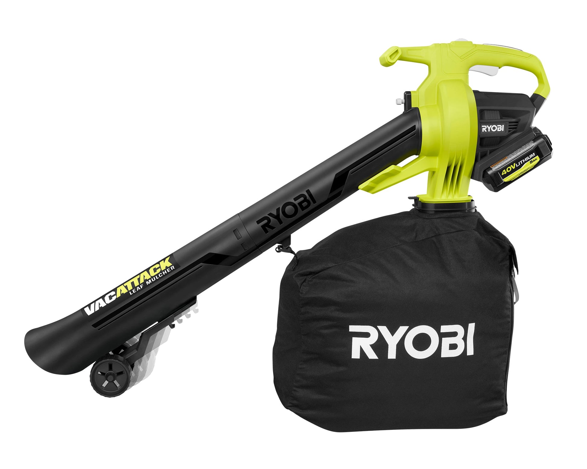 40V VAC ATTACK LEAF VACUUM/MULCHER KIT image 10