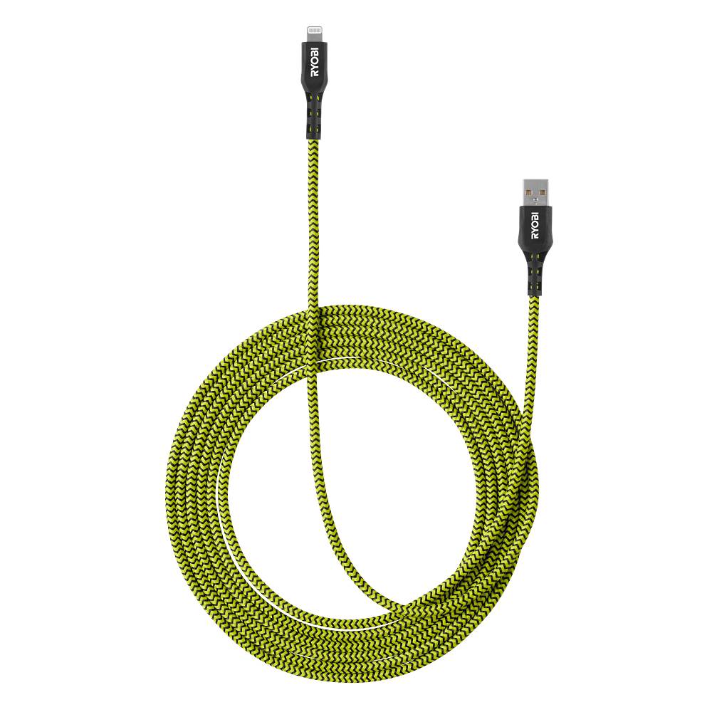 10' USB-A TO LIGHTNING CABLE image