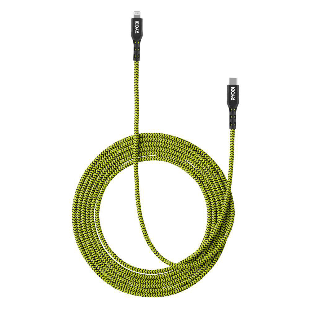 10' USB-C TO LIGHTNING CABLE RYOBI Tools