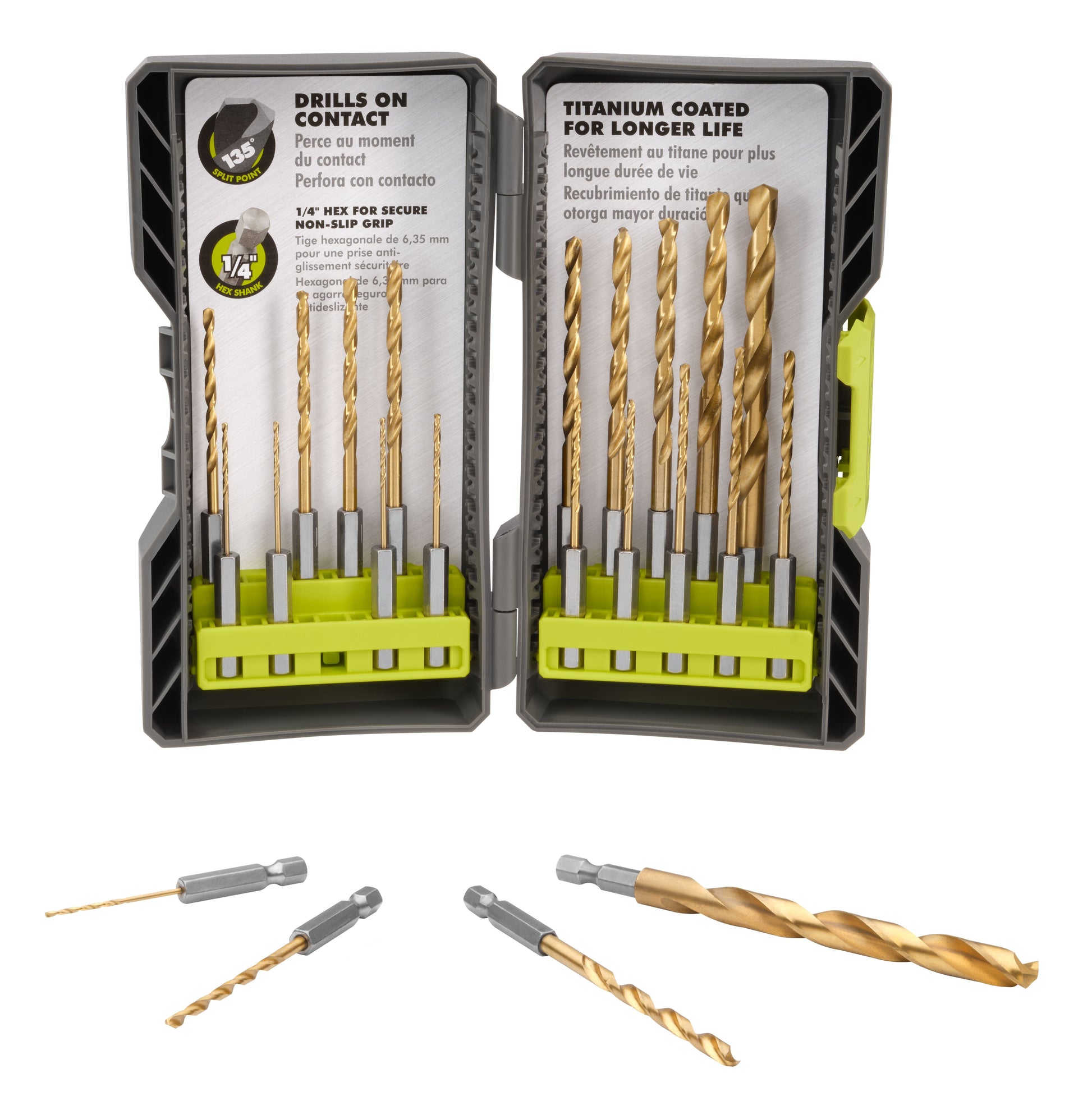 Titanium Drill Bit Kit (22-Piece) image