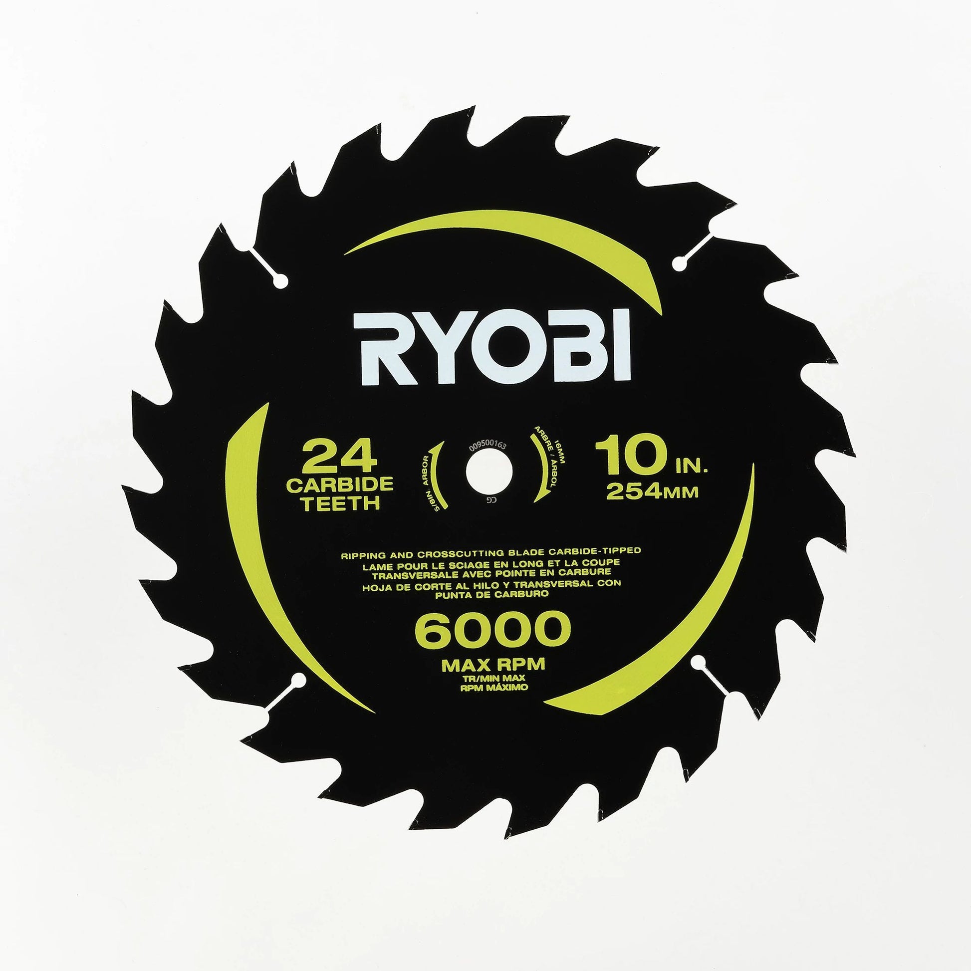 10" 24 CARBIDE TEETH THIN KERF MITER SAW BLADE image