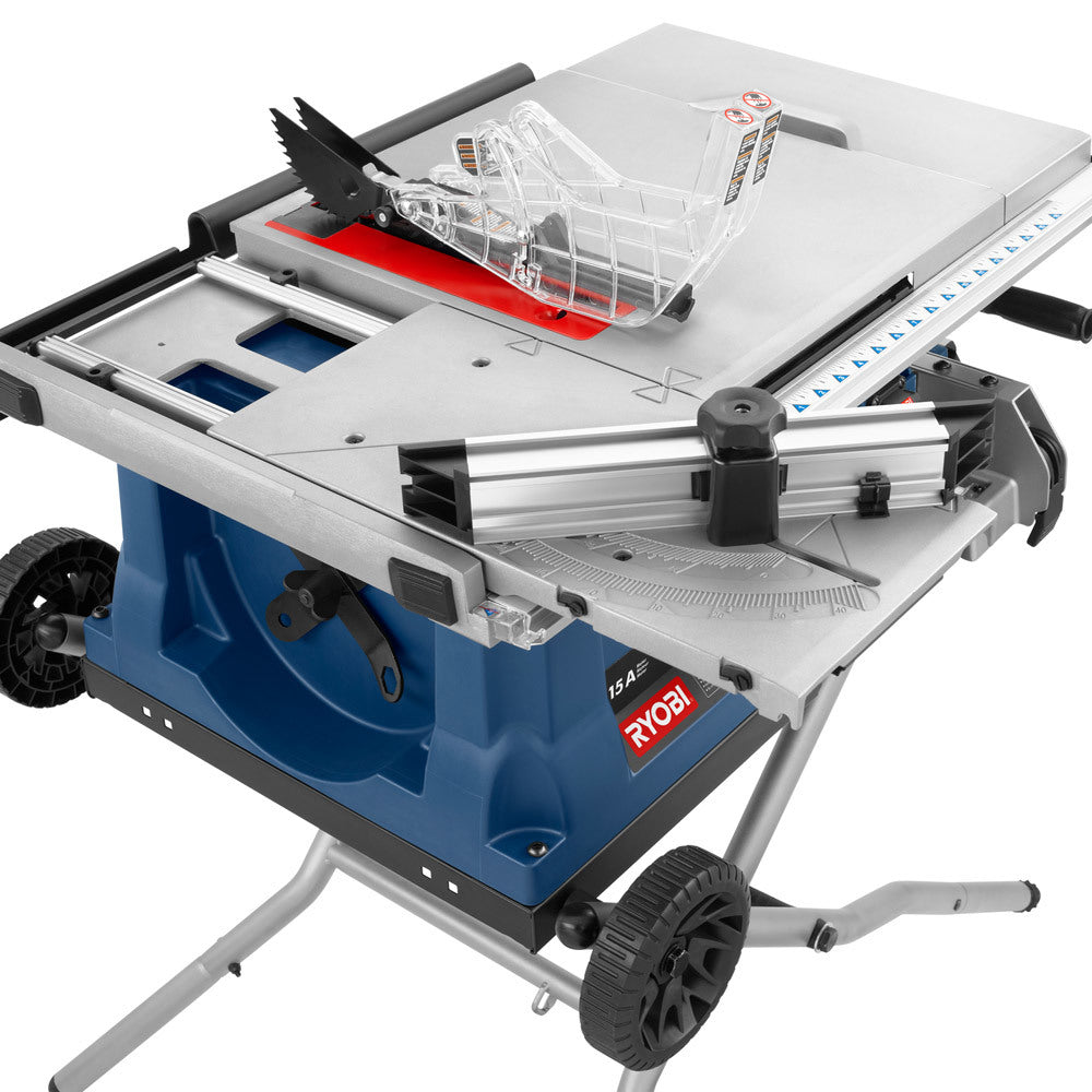 10" Table Saw with Wheeled Stand Image 3