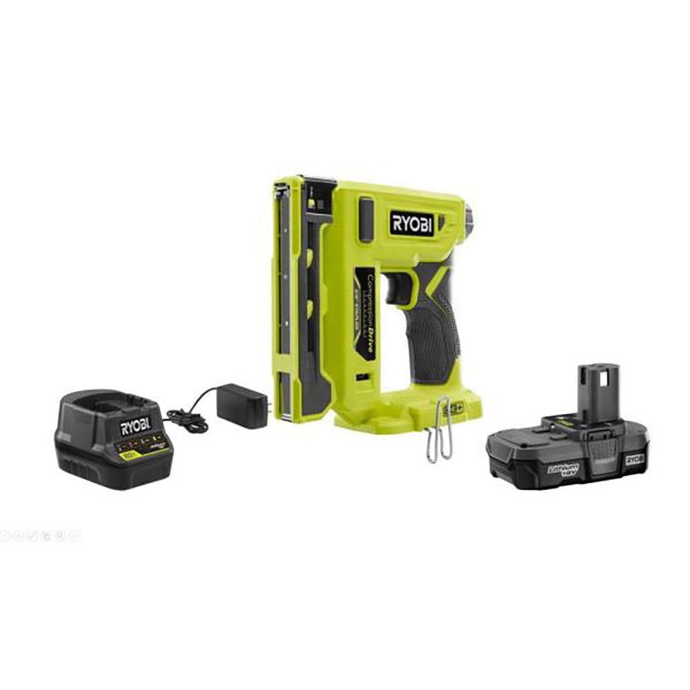 18V ONE+ Crown Stapler Kit RYOBI Tools