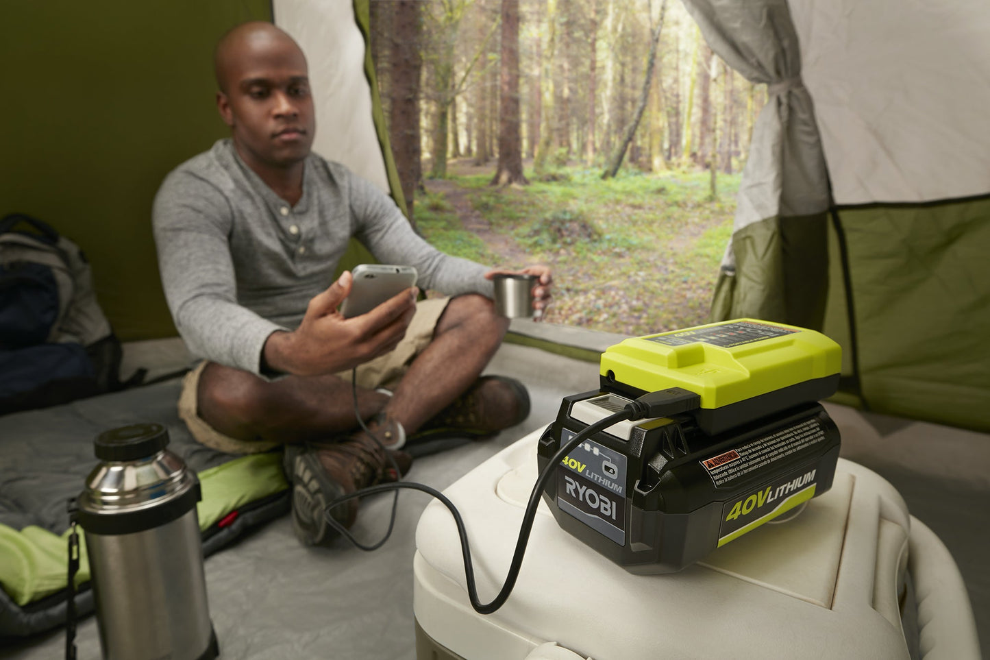 40V CHARGER WITH USB PORT Image 5