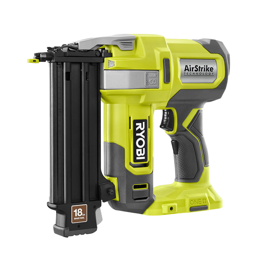 18V ONE+ AIRSTRIKE 18GA BRAD NAILER RYOBI Tools