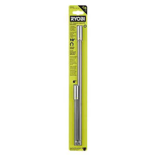 2 PC. Magnetic Impact Bit Extensions RYOBI Tools