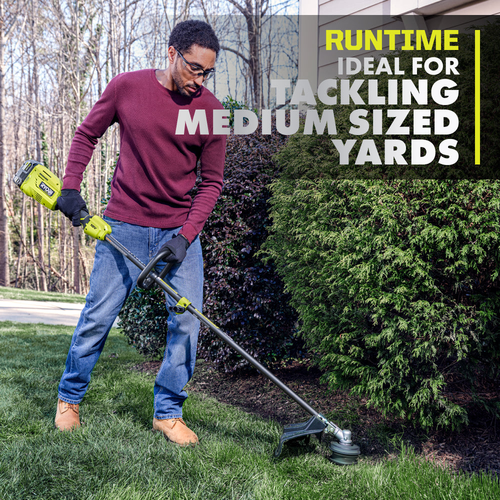 18V ONE+ HP 15” Attachment Capable String Trimmer Kit RYOBI Tools