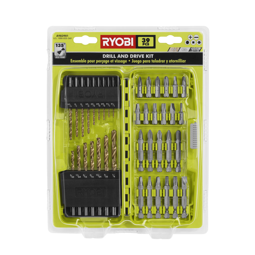 39 PC. Drill and Drive Kit RYOBI Tools