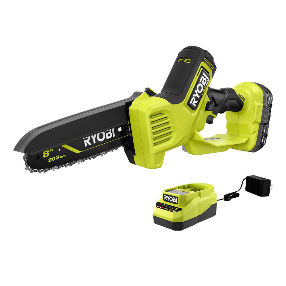 18V ONE+ HP COMPACT BRUSHLESS 8" PRUNING CHAINSAW KIT RYOBI Tools