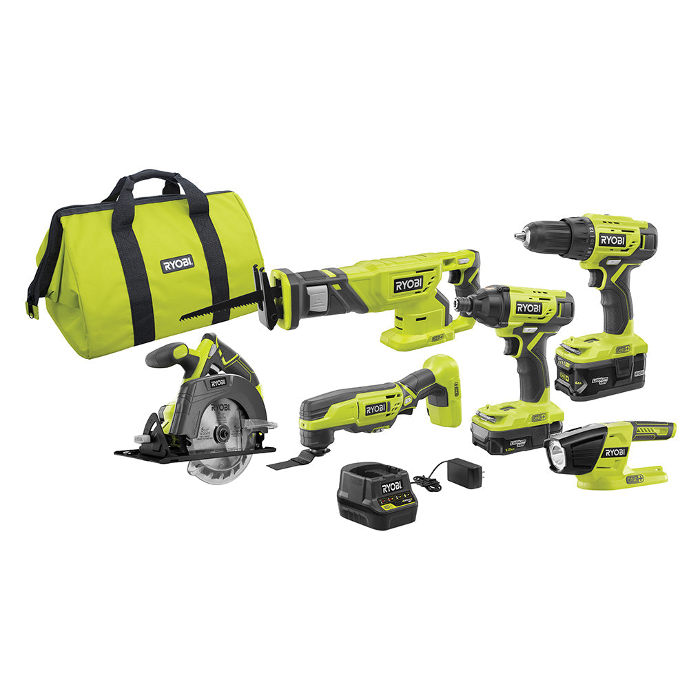 18V ONE+™ 6 PC COMBO KIT RYOBI Tools