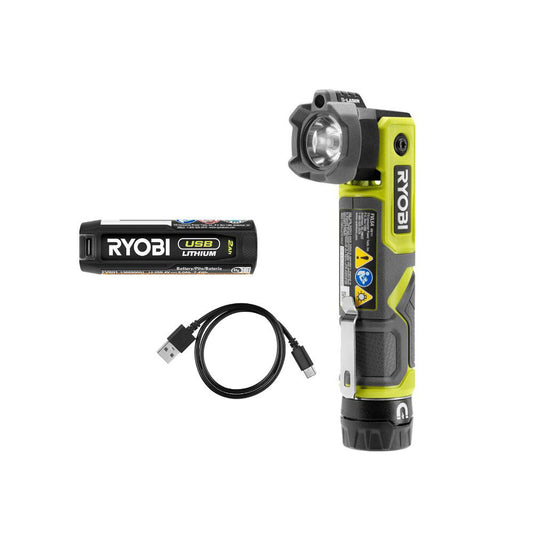 USB LITHIUM LED Pivoting Laser RYOBI Tools