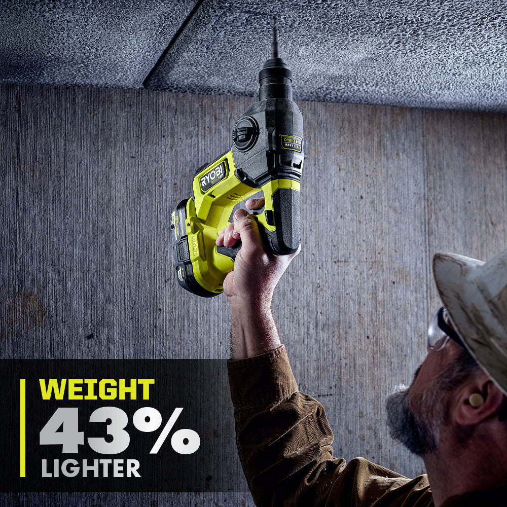 18V ONE+ HP COMPACT BRUSHLESS 5/8" SDS-PLUS ROTARY HAMMER KIT Image 6
