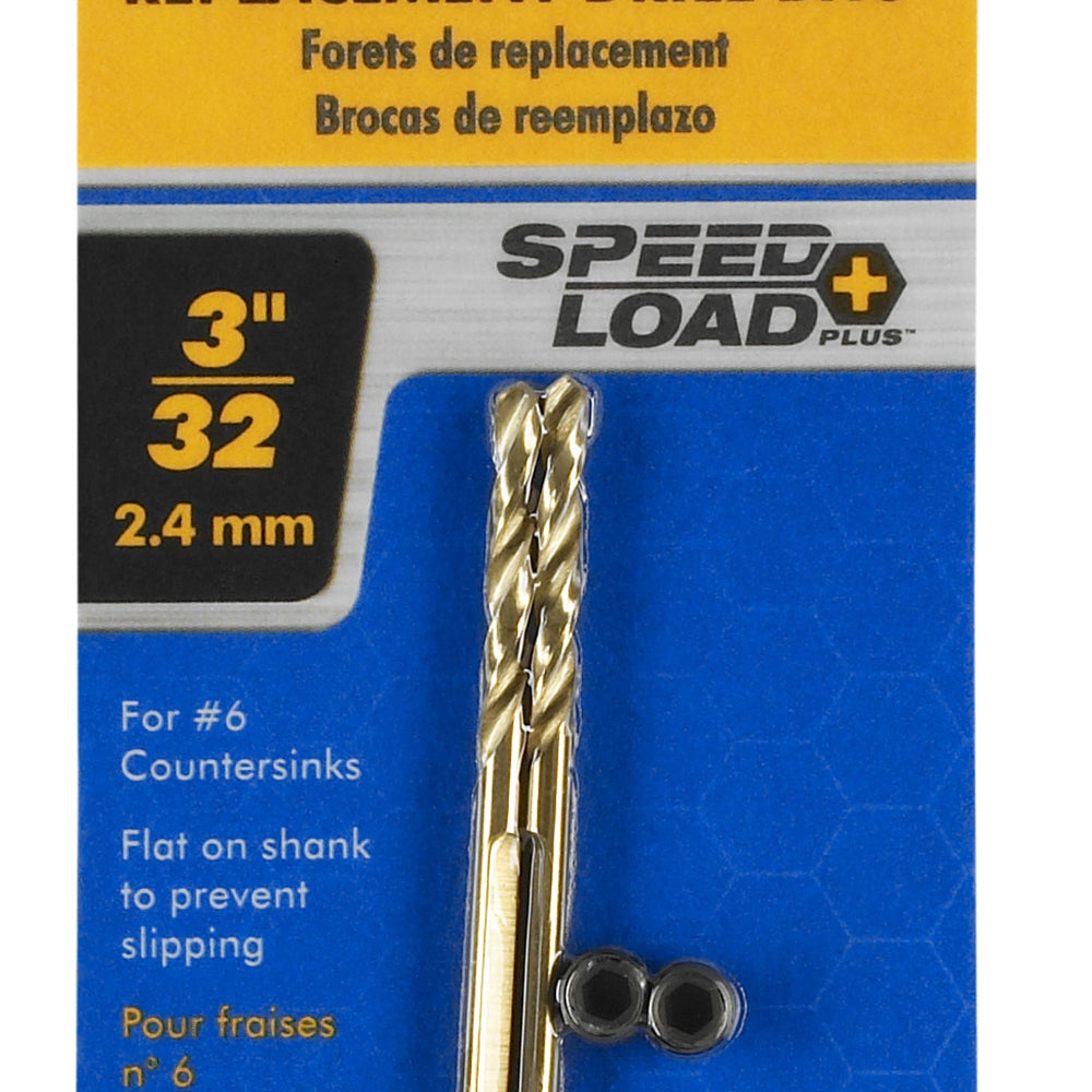 4 PC. 3/32" Replacement Drill Bits RYOBI Tools