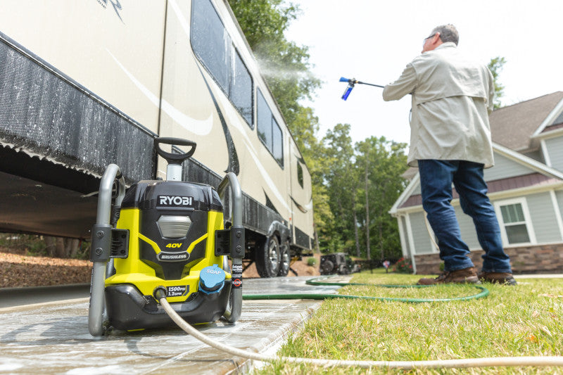 40V 1500 PSI 1.2 GPM Cordless Cold Water Electric Pressure Washer with (2) 5.0 Ah Batteries and Charger Image 5