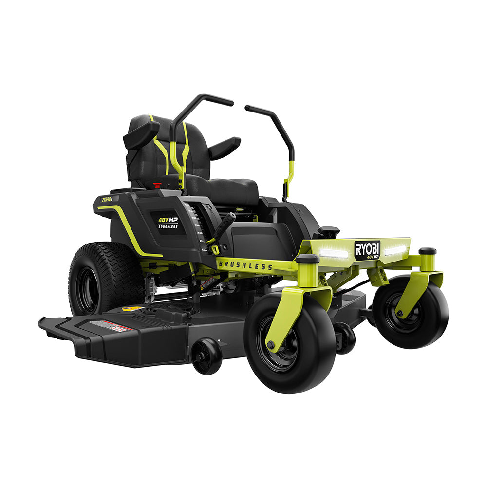 54" 115 AH ZERO TURN ELECTRIC RIDING LAWN MOWER RYOBI Tools