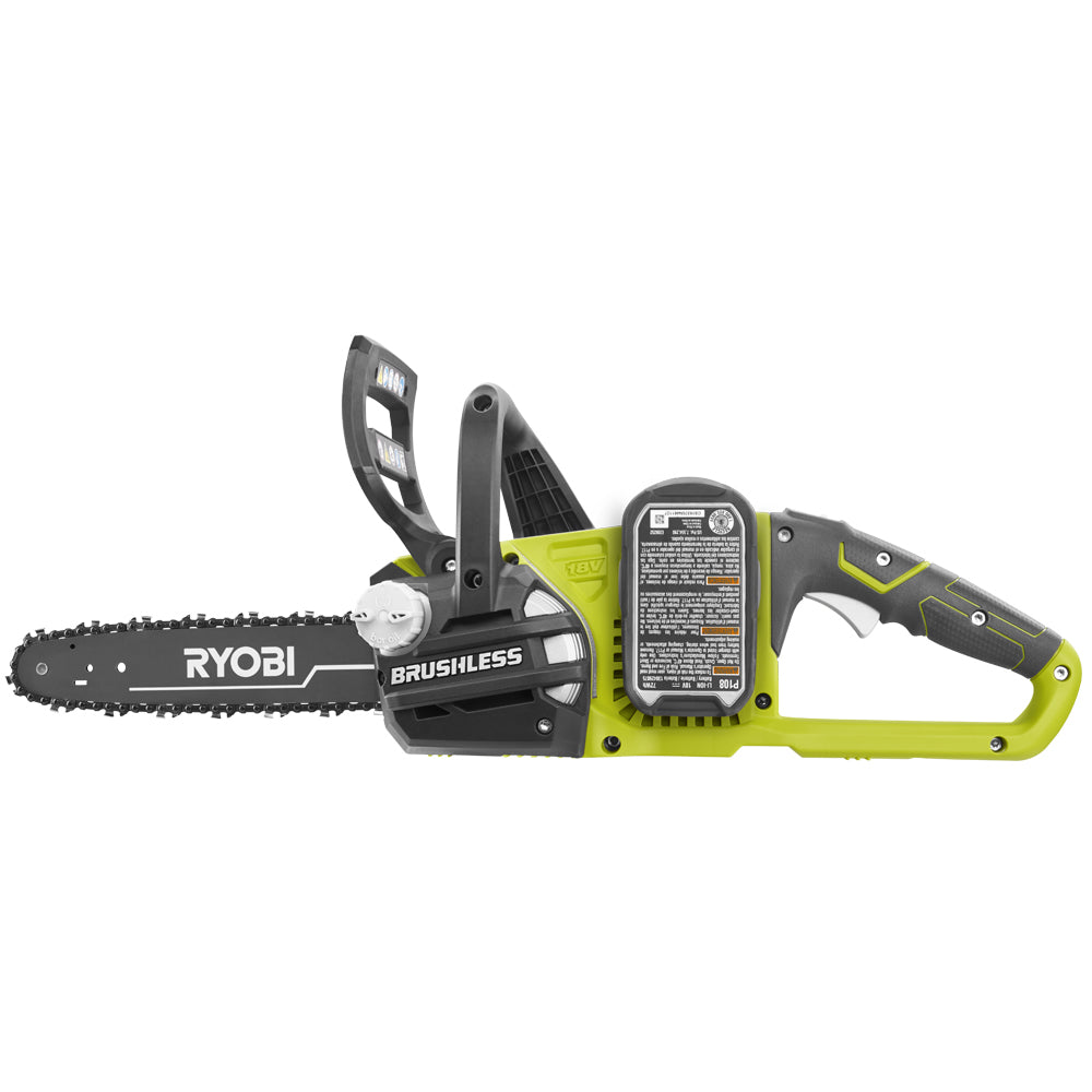 18V ONE+ Brushless 12" Chainsaw with 4Ah Battery & Charger Image 3