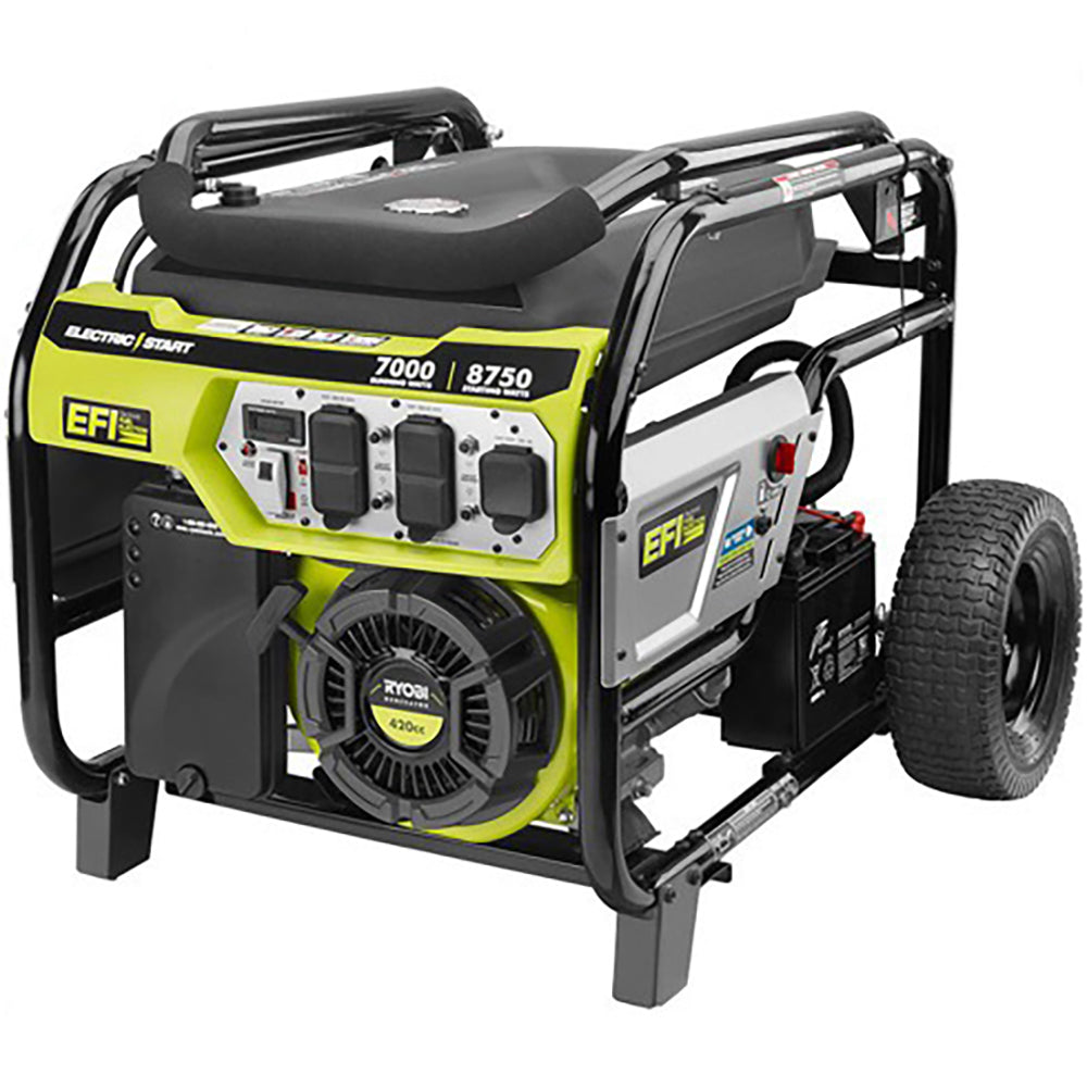 7000 Watt Electronic Fuel Injection Generator RYOBI Tools