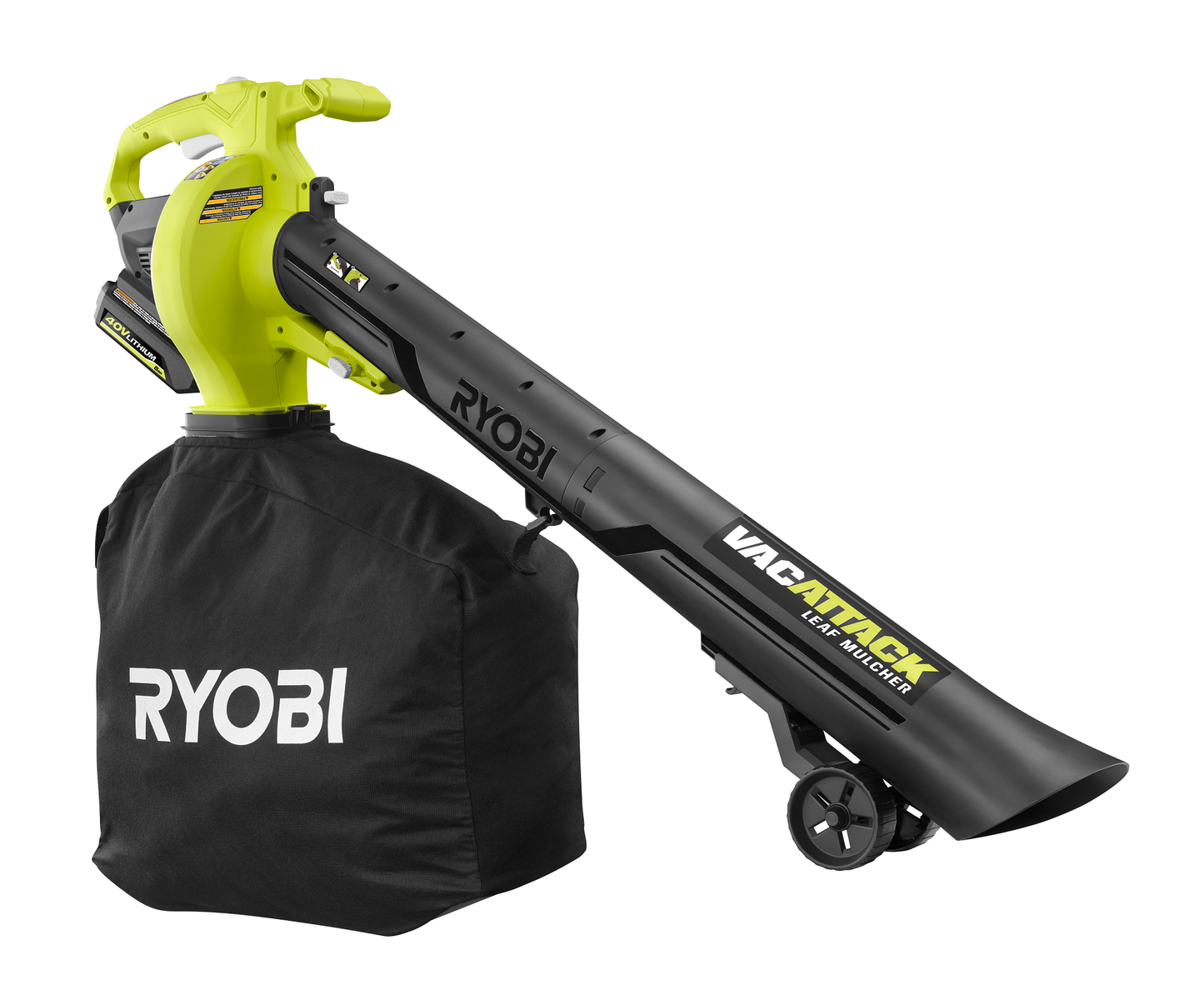 40V VAC ATTACK LEAF VACUUM/MULCHER KIT image 11