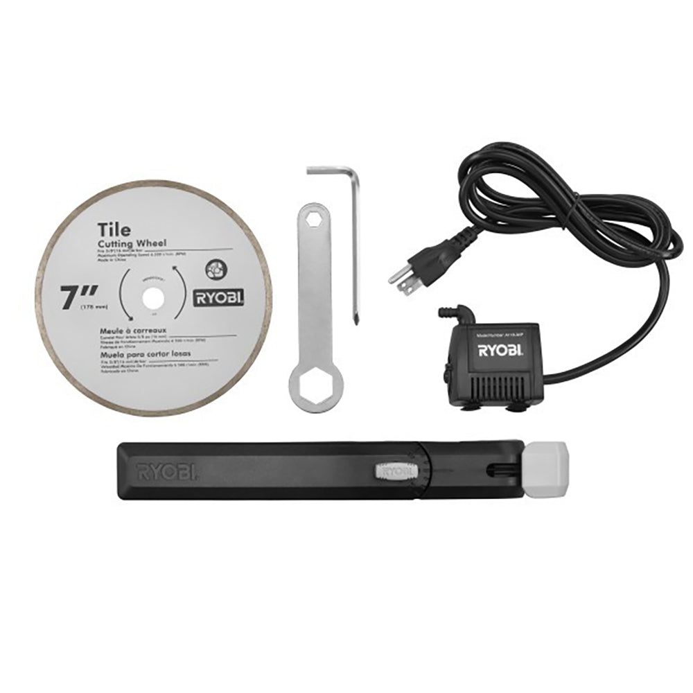 7" Portable Tile Saw with Laser RYOBI Tools