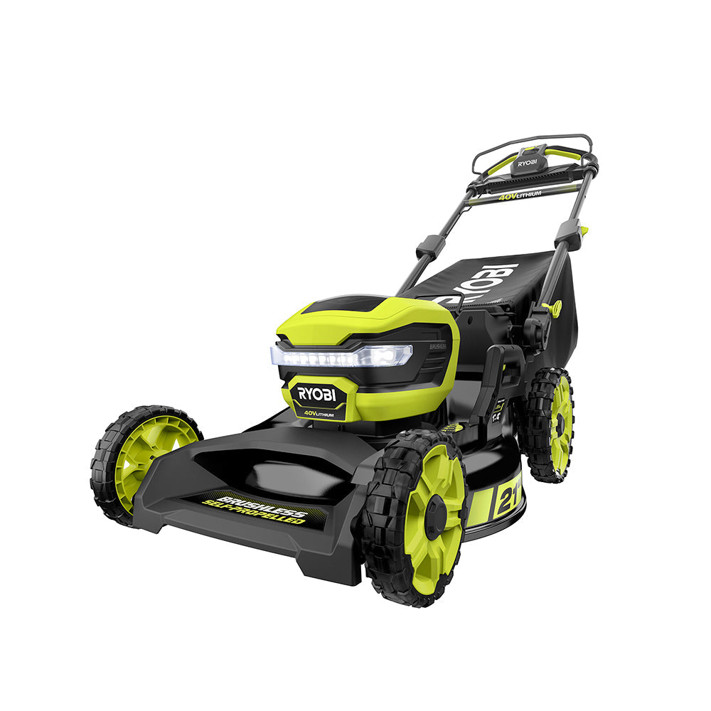 40V 21" BRUSHLESS Self-Propelled Mower with 7.5AH Battery & Charger RYOBI Tools