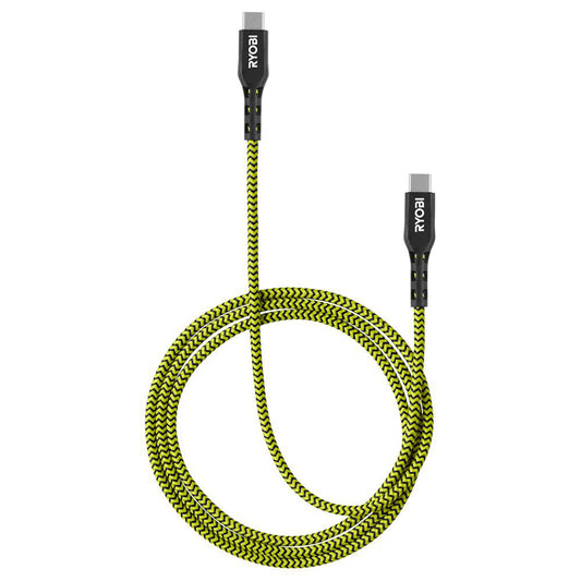 4' USB-C TO USB-C CABLE RYOBI Tools