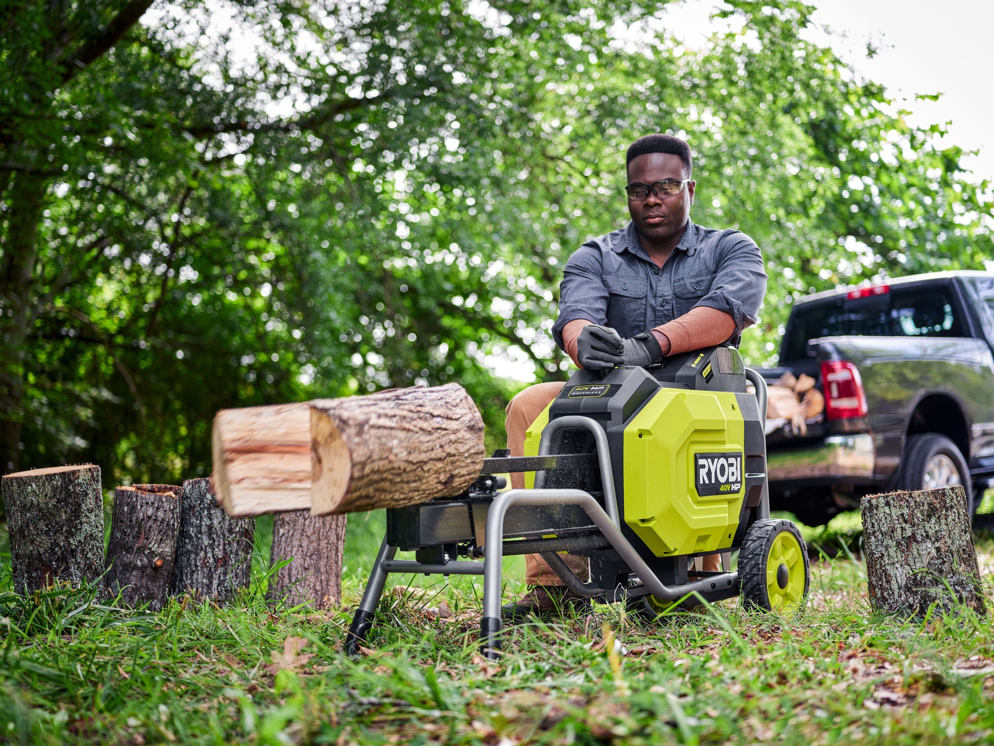 40V HP BRUSHLESS KINETIC LOG SPLITTER KIT Image 9