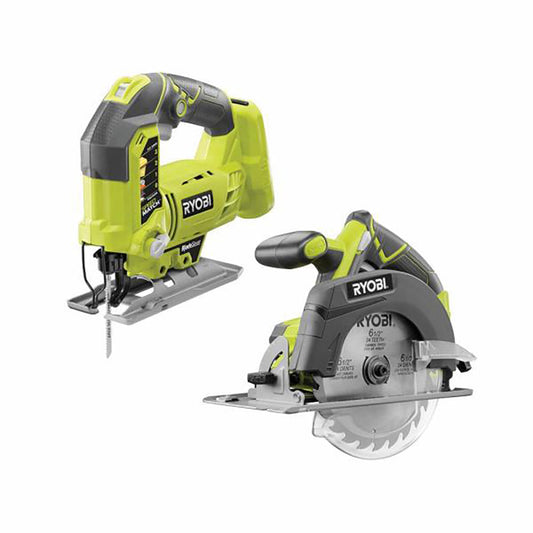 18V ONE+ 6-1/2” Circular Saw & Orbital Jig Saw RYOBI Tools