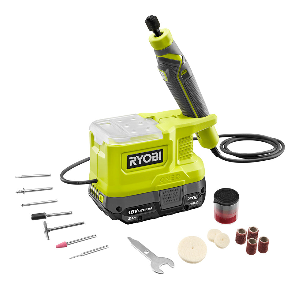 18V ONE+ Precision Craft Rotary Tool Kit RYOBI Tools