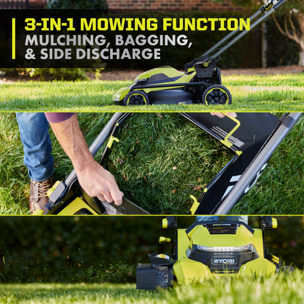 40V HP BRUSHLESS 21" SELF-PROPELLED MOWER RYOBI Tools