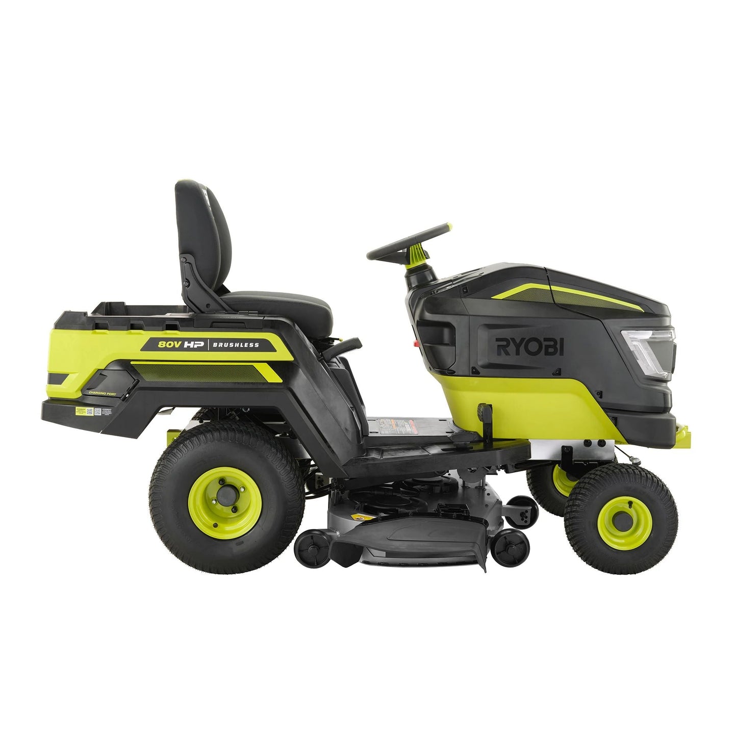 80V HP BRUSHLESS 46" BATTERY CORDLESS ELECTRIC RIDING LAWN TRACTOR image