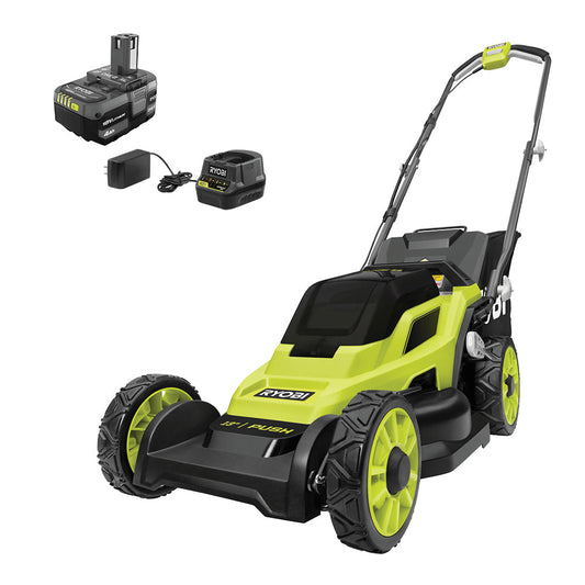 18V ONE+ 13" PUSH MOWER KIT RYOBI Tools