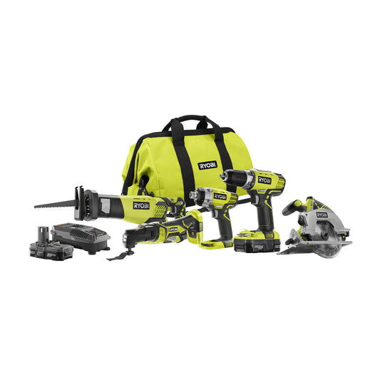 18V ONE+™ 5 PC. Combo Kit (Online Only) RYOBI Tools