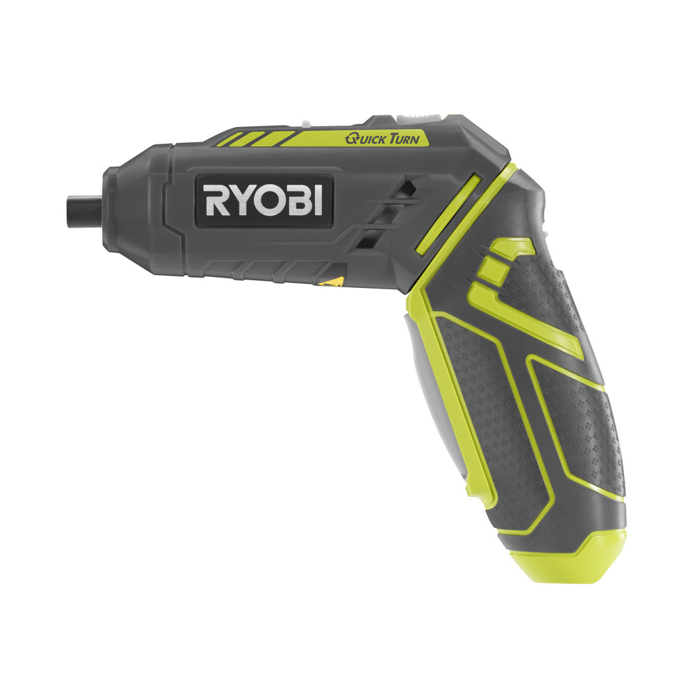 4-Volt QuickTurn Lithium-Ion Cordless 1/4 in. Hex Screwdriver Kit RYOBI Tools