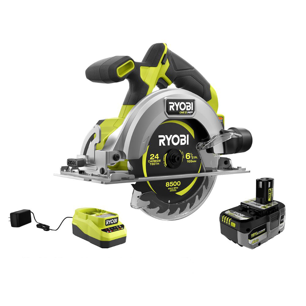 18V ONE+ HP COMPACT BRUSHLESS 6-1/2" CIRCULAR SAW KIT RYOBI Tools